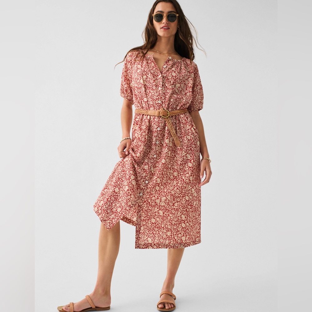Faherty Carmel Dress NWT